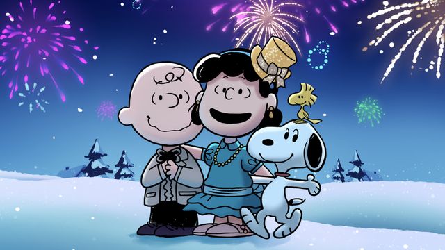 Snoopy Presents: For Auld Lang Syne Backdrop