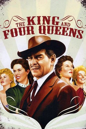  The King and Four Queens Poster