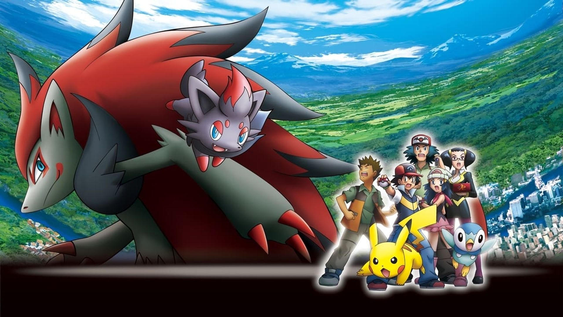 Pokémon: Zoroark - Master of Illusions Backdrop