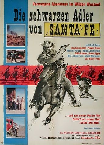  Black Eagle Of Santa Fe Poster
