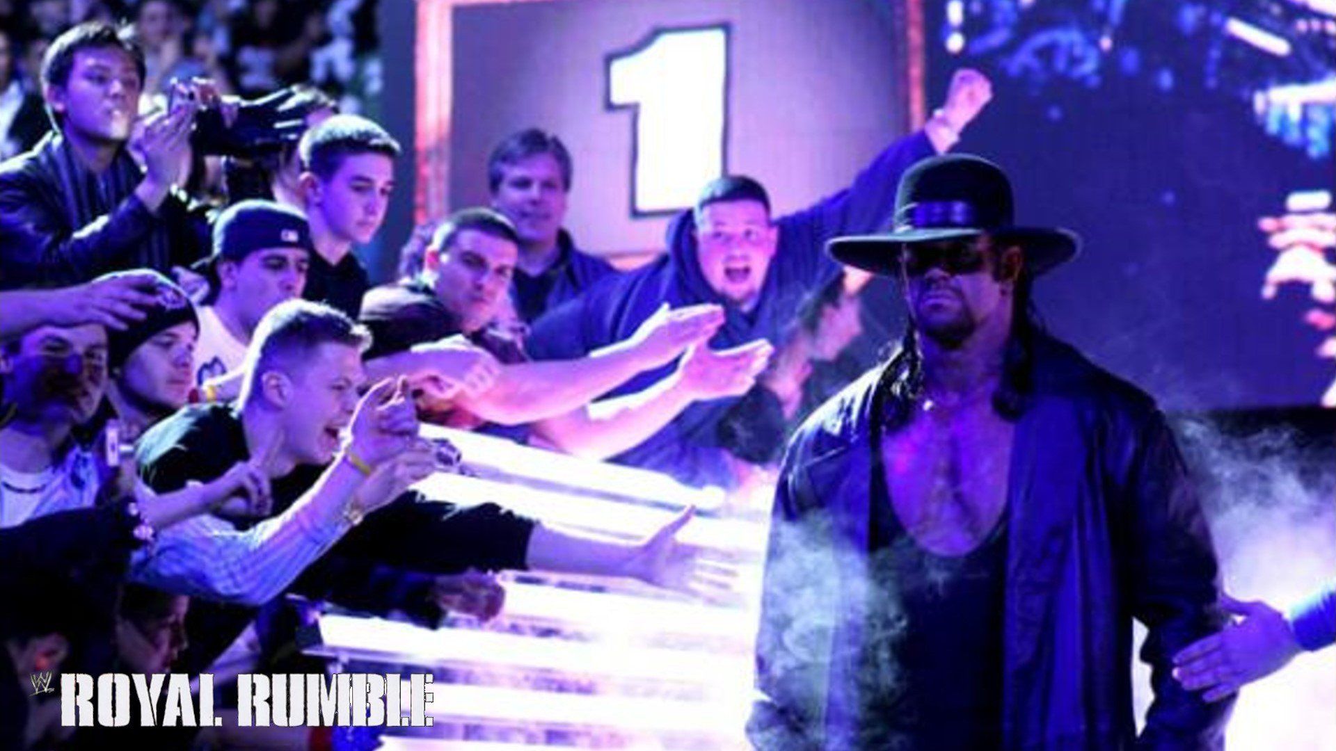 WWE Royal Rumble 2008 Backdrop