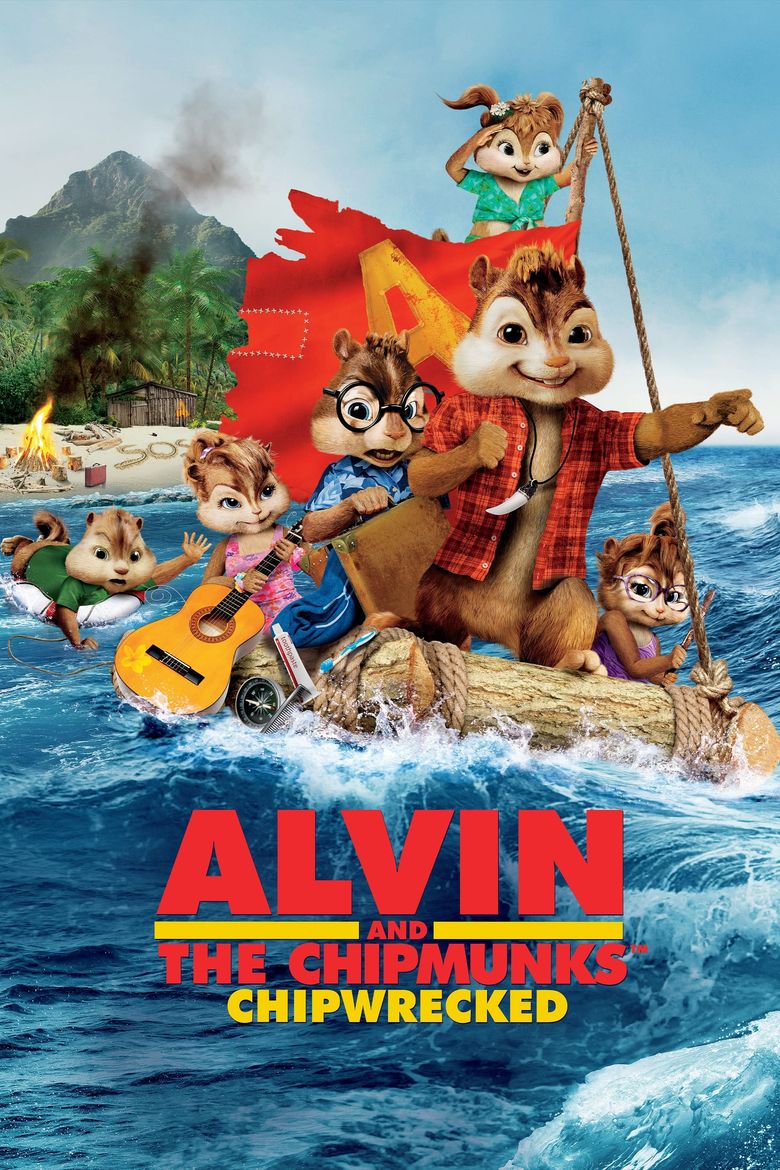 Alvin and the Chipmunks: Chipwrecked Poster