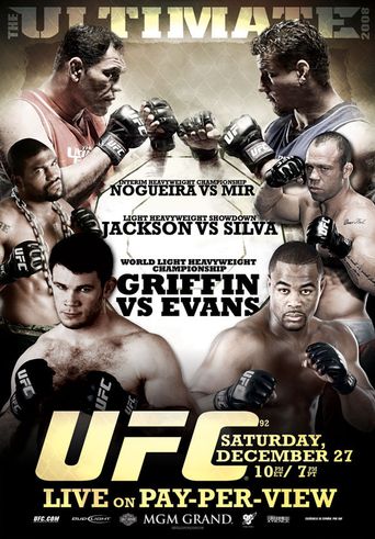  UFC 92: The Ultimate 2008 Poster