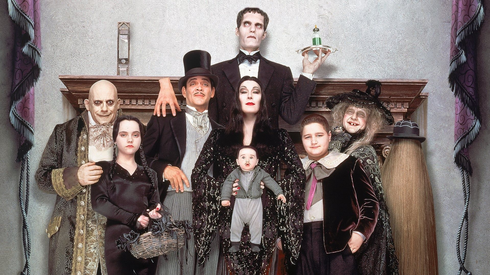 Addams Family Values Backdrop
