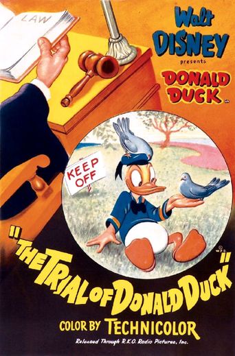The Trial of Donald Duck Poster
