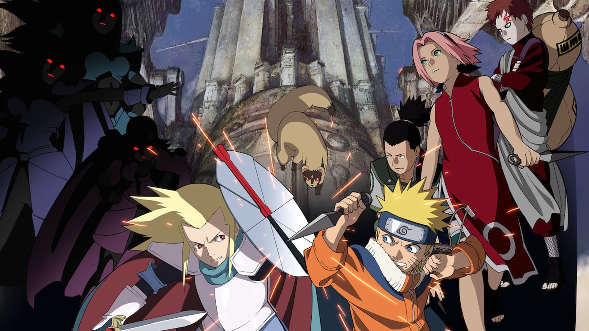 Naruto: Legend of the Stone of Gelel Backdrop