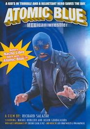  Atomic Blue: Mexican Wrestler Poster