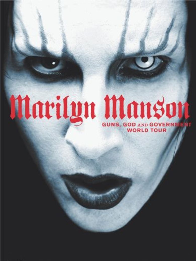 Marilyn Manson - Guns, God and Government World Tour Poster