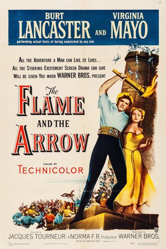  The Flame and the Arrow Poster