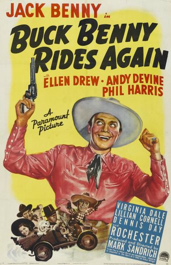  Buck Benny Rides Again Poster