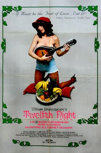 William Shakespeare's Twelfth Night Poster