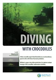  Diving with Crocodiles Poster