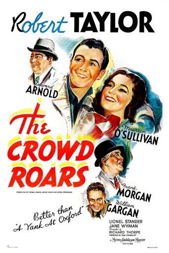  The Crowd Roars Poster