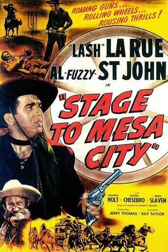  Stage to Mesa City Poster