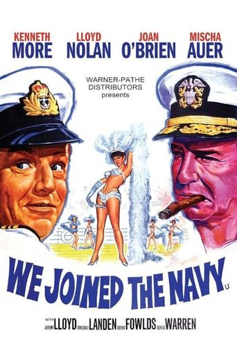  We Joined the Navy Poster