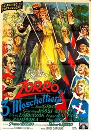  Zorro and the Three Musketeers Poster