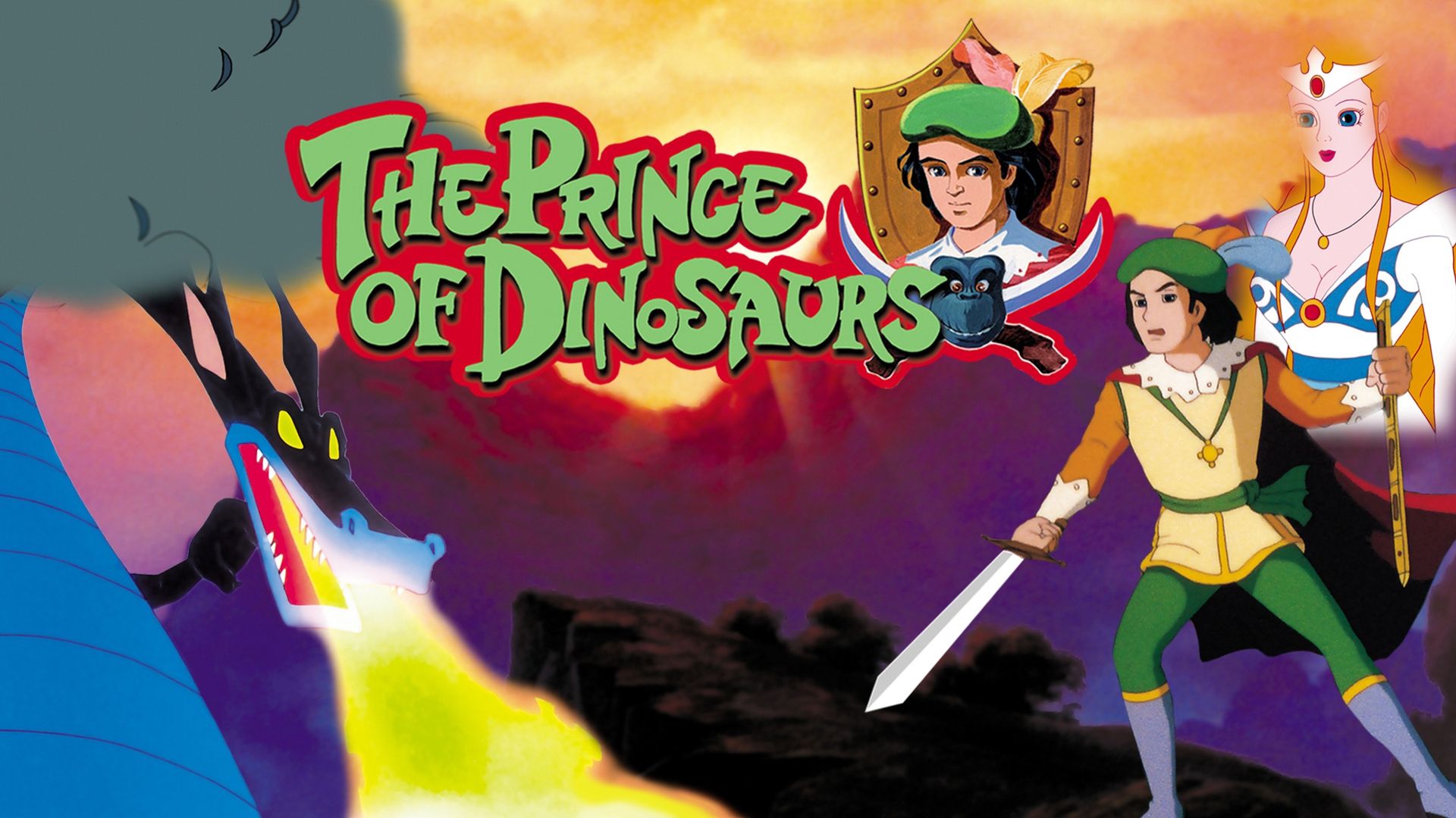 The Prince of Dinosaurs Backdrop