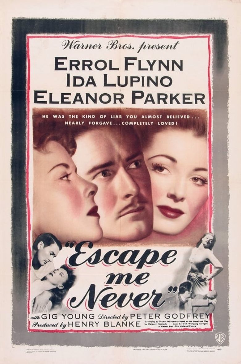 Escape Me Never Poster