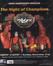  WCW Mayhem 1999 Poster