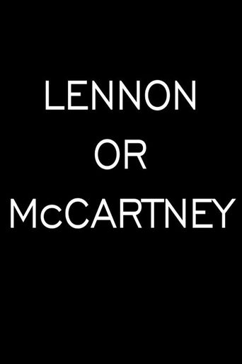  Lennon or McCartney Poster