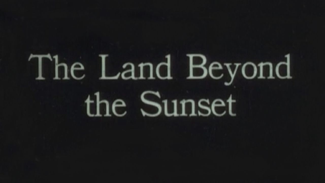 The Land Beyond the Sunset Backdrop