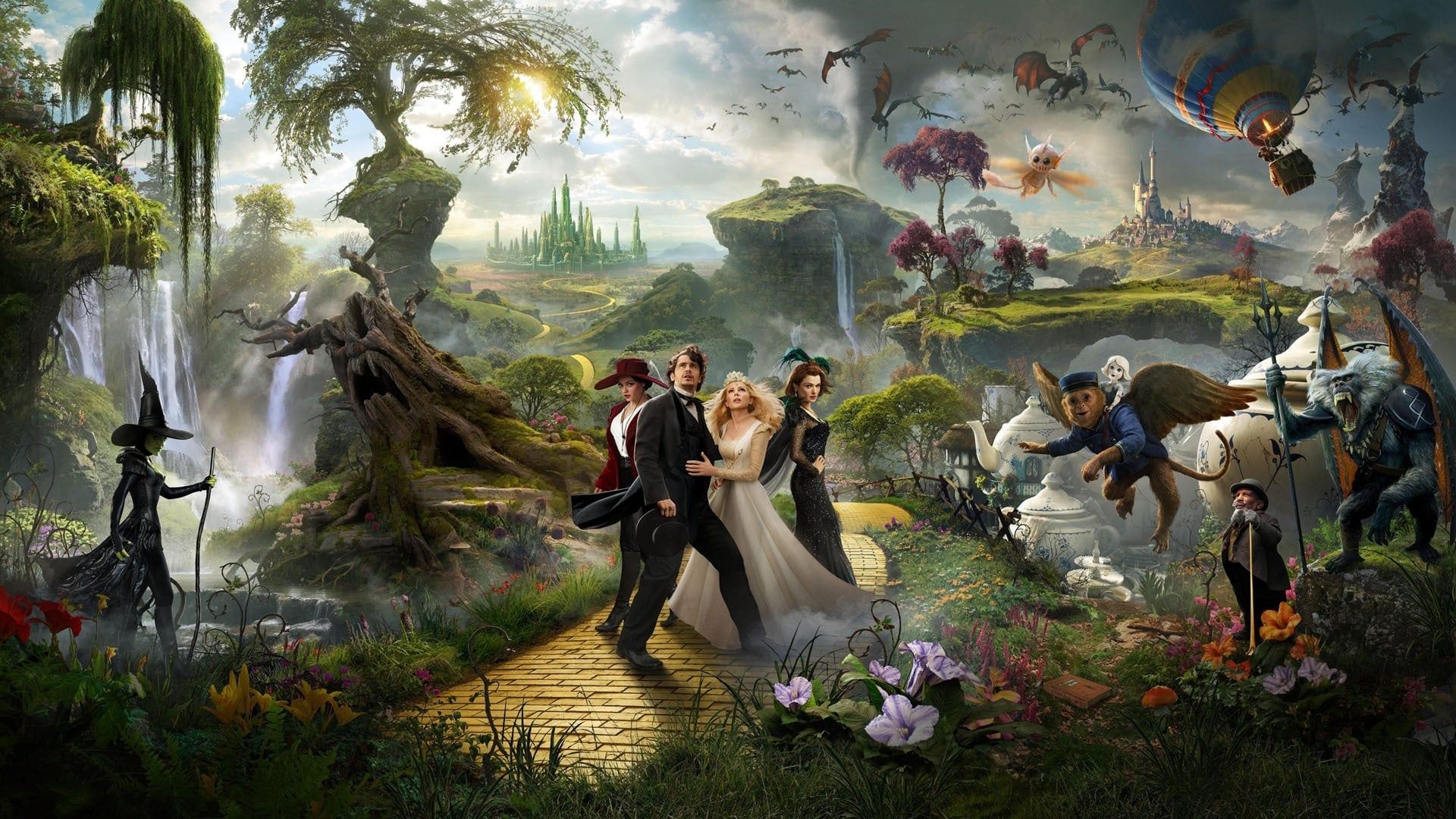 Oz the Great and Powerful Backdrop