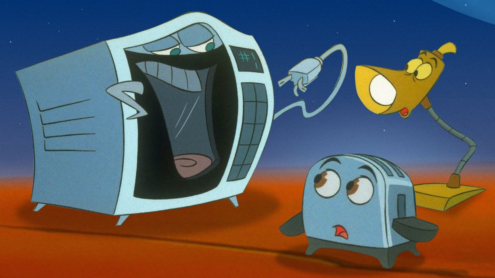 The Brave Little Toaster Goes to Mars Backdrop