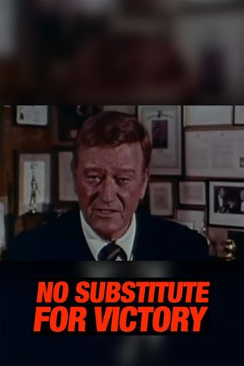  No Substitute for Victory Poster