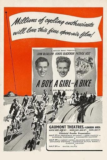  A Boy, a Girl and a Bike Poster