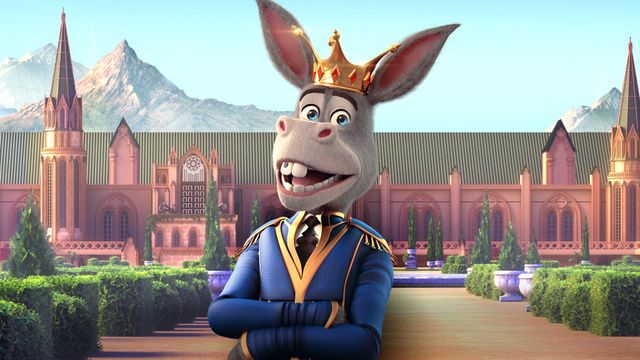 The Donkey King Backdrop