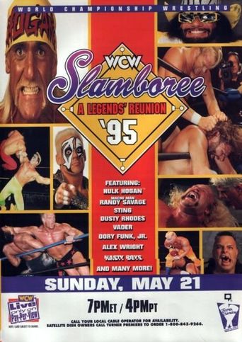  WCW Slamboree 1995 Poster