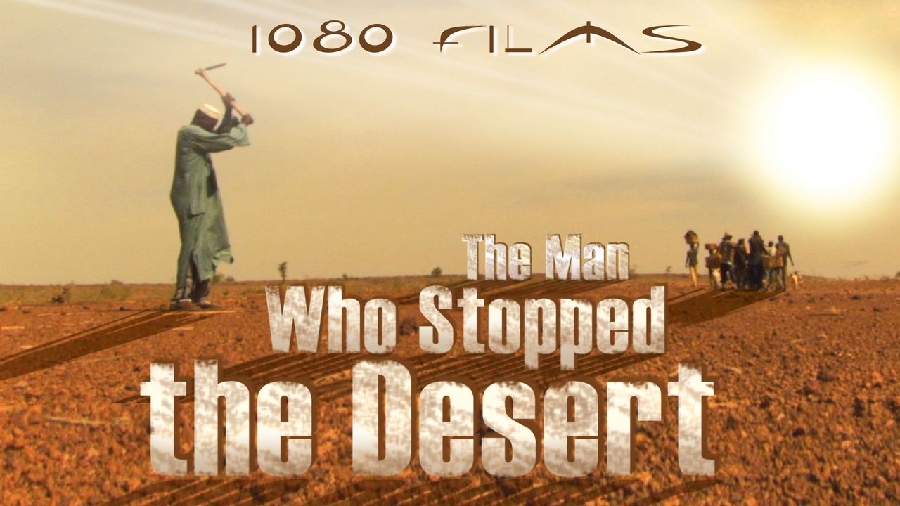 The Man Who Stopped the Desert Backdrop