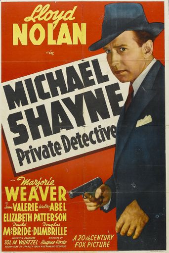  Michael Shayne: Private Detective Poster