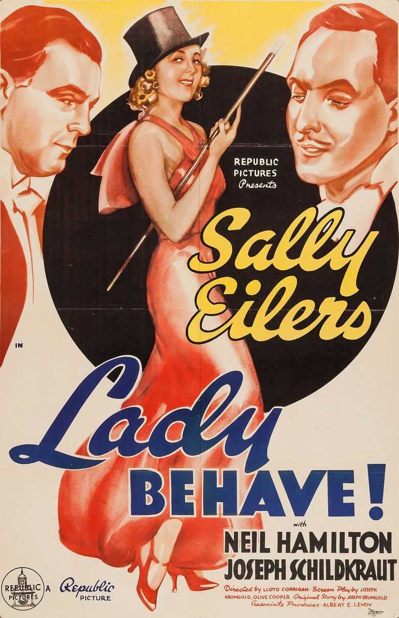 Lady Behave! Poster