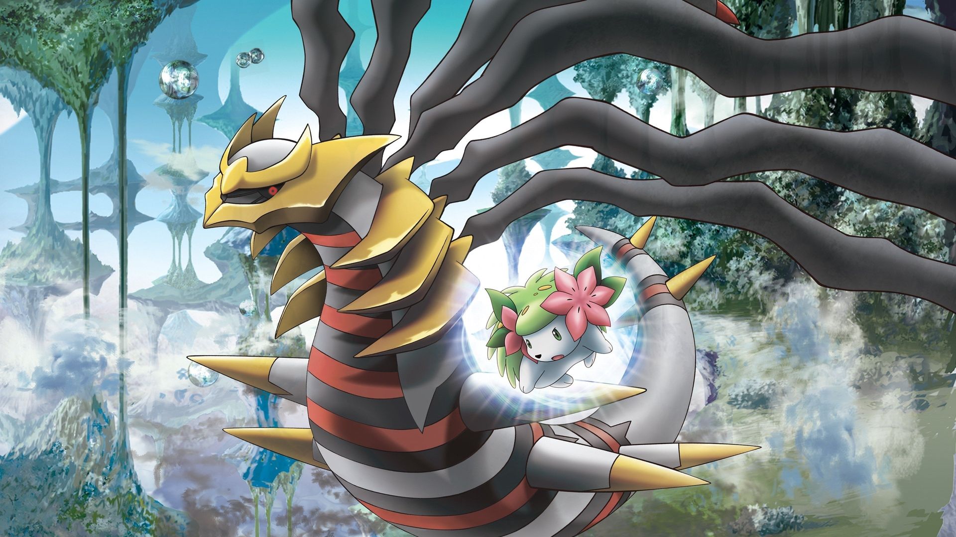 Pokémon: Giratina and the Sky Warrior Backdrop
