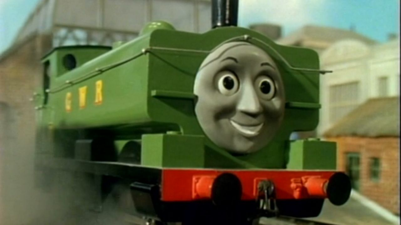 Thomas & Friends: James Goes Buzz Buzz Backdrop