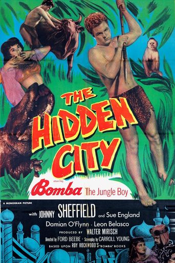  Bomba and the Hidden City Poster