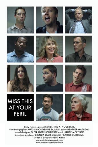  Miss This at Your Peril Poster