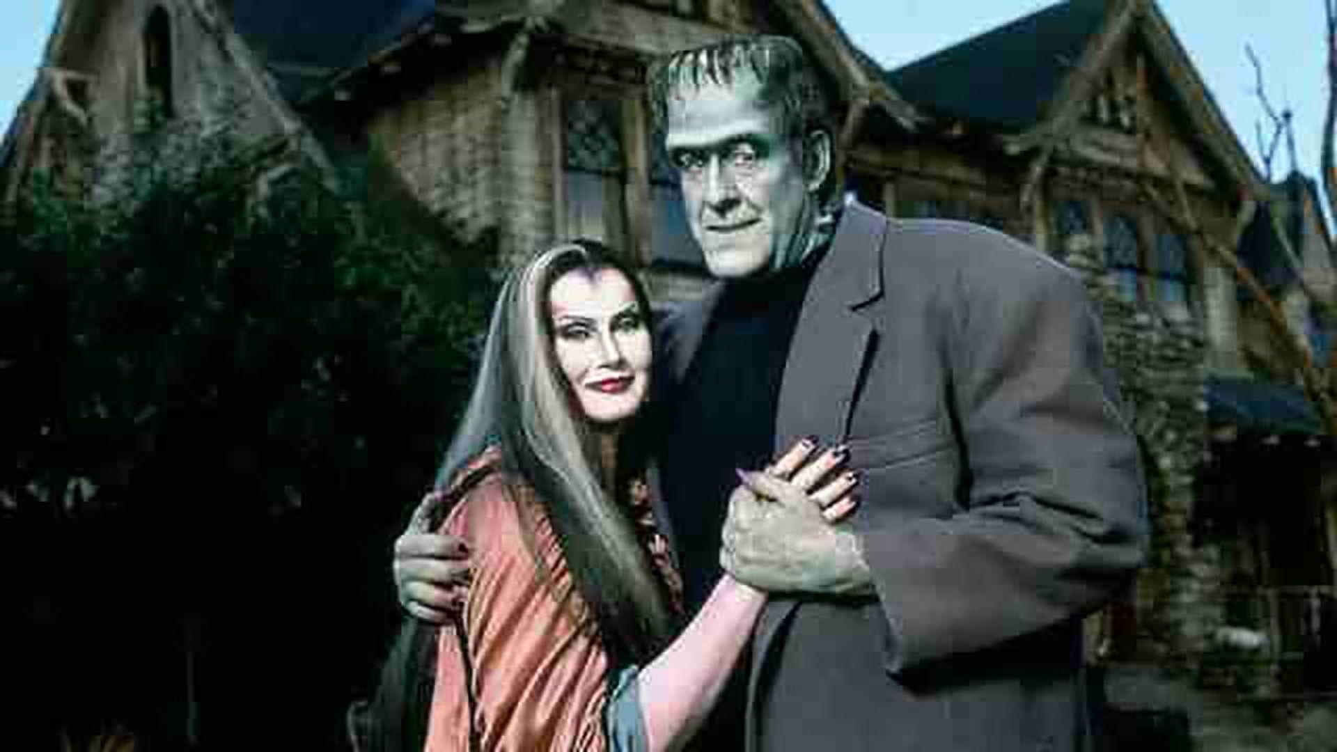 Here Come the Munsters Backdrop