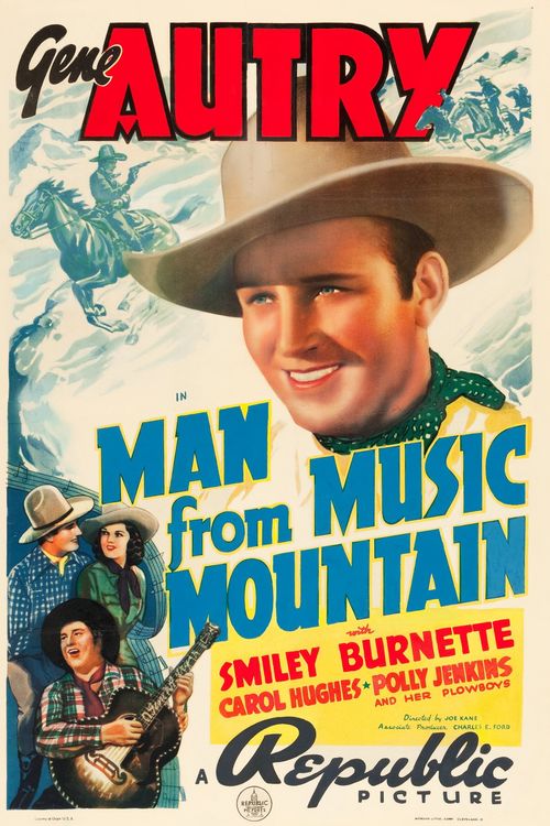 Man from Music Mountain Poster