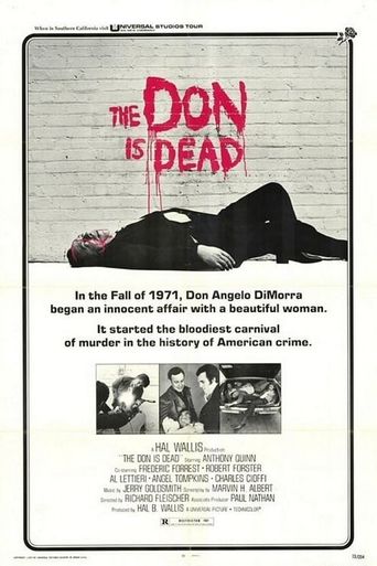  The Don Is Dead Poster