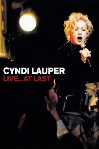  Cyndi Lauper: Live... At Last Poster