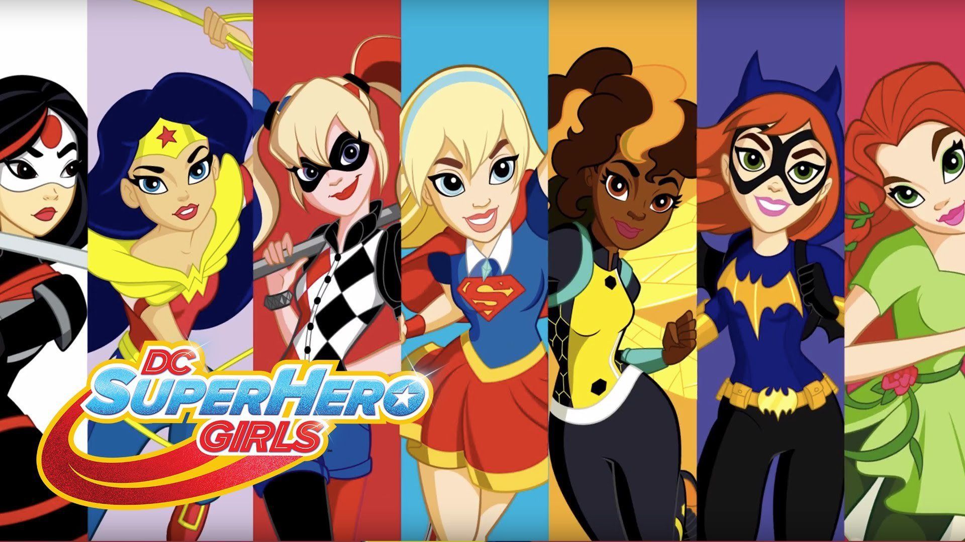 DC Super Hero Girls: Super Hero High Backdrop