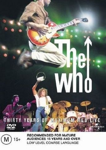  The Who: Thirty Years of Maximum R&B Poster