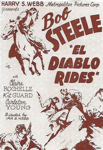  El Diablo Rides Poster