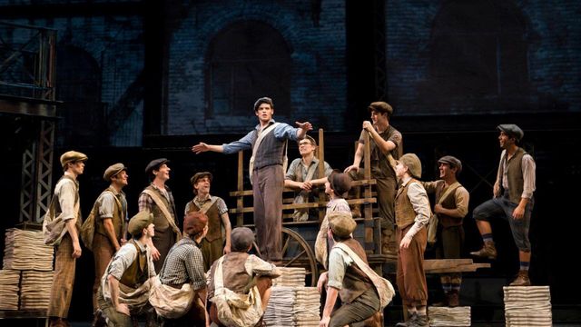 Newsies: The Broadway Musical Backdrop