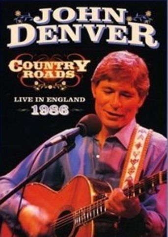  John Denver: Country Roads Live in England 1986 Poster