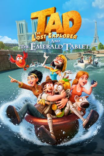  Tad the Lost Explorer and the Emerald Tablet Poster
