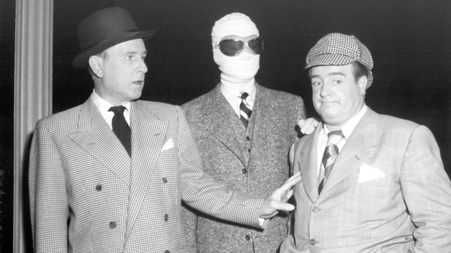 Bud Abbott and Lou Costello Meet the Invisible Man Backdrop