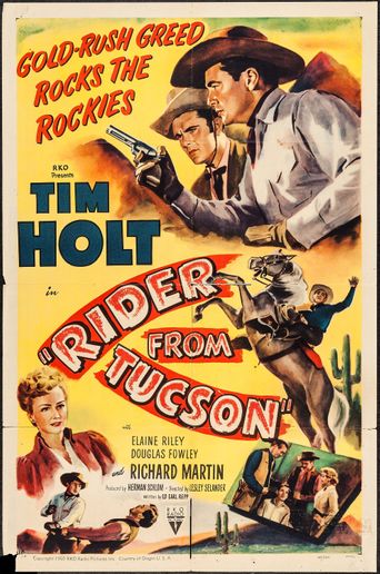  Rider from Tucson Poster